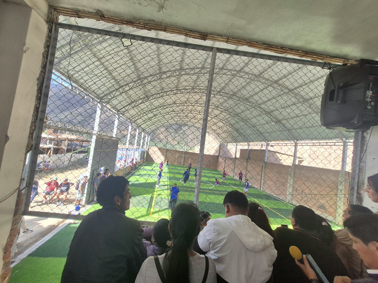 Campeonatos y torneos de fútbol y vóley en complejo deportivo Grass San José Huánuco